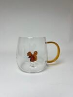 Tasse en verre transparente avec figurine 3D – Image 5