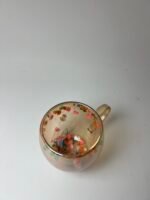 Tasse en verre transparente – Motif fleurs séchées – Image 5