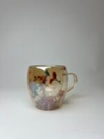 Tasse en verre transparente – Motif fleurs séchées – Image 8