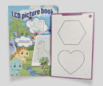 Livre de dessin LCD “Picture Book” – tablette effaçable + modèles à recopier (2 thèmes) – Image 3