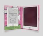 Livre de dessin LCD “Picture Book” – tablette effaçable + modèles à recopier (2 thèmes) – Image 4