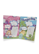 Livre de dessin LCD “Picture Book” – tablette effaçable + modèles à recopier (2 thèmes) – Image 2
