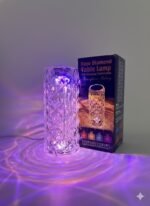 Lampe de table cristal “Rose Diamond” – Image 4