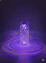 Lampe de table cristal “Rose Diamond” – Image 3