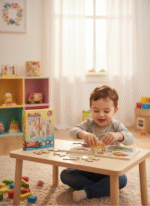 Livre puzzle éducatif en bois – Image 2