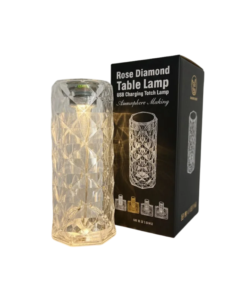 shooting shopytoo Fini (747 x 1024 px) (6) Lampe de table cristal “Rose Diamond” – Image 1