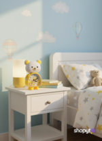 Horloge Enfant Cartoon – Design Ours Mignon – Image 6