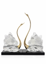 Couple de Cygnes Cristal
