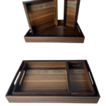 Plateaux en bois – Collection artisanale premium