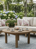 Service de 6 Tasses à Café avec Soucoupes – Motif Floral Élégant – Image 5