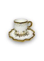 Service à Café Noir en Porcelaine 12 Pièces – Image 3