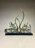 Couple de Cygnes Cristal – Image 3