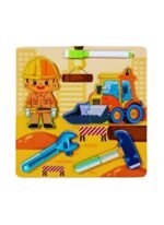 Puzzle Éducatif "Métiers & Découvertes" – Bois et Magnétique – Image 7