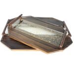 Plateaux en Bois et en Plexiglass