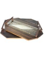 Plateaux en Bois et en Plexiglass