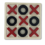 Jeu de Morpion (X O) en Bois