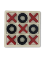 Jeu de Morpion (X O) en Bois