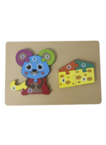 Puzzle d'Éveil Éducatif en Bois – Apprendre les Chiffres en s'Amusant – Image 22