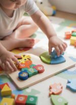 Puzzle d'Éveil Éducatif en Bois – Apprendre les Chiffres en s'Amusant – Image 12