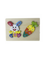 Puzzle d'Éveil Éducatif en Bois – Apprendre les Chiffres en s'Amusant – Image 19