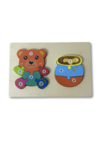 Puzzle d'Éveil Éducatif en Bois – Apprendre les Chiffres en s'Amusant – Image 15