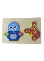 Puzzle d'Éveil Éducatif en Bois – Apprendre les Chiffres en s'Amusant – Image 18