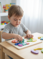 Puzzle d'Éveil Éducatif en Bois – Apprendre les Chiffres en s'Amusant – Image 25