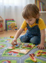 Puzzle Éducatif "Métiers & Découvertes" – Bois et Magnétique – Image 10