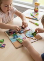 Puzzle Éducatif "Métiers & Découvertes" – Bois et Magnétique – Image 11