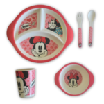 Coffret Repas Complet Disney pour Enfant (5 Pièces)