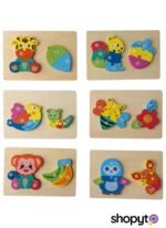 Puzzle D'éveil Éducatif En Bois – Image 3