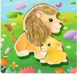 Puzzle En Bois Lion