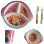 Set de Repas Pour Enfant Princesse – 5 Pièces