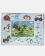 Puzzle éducatif en bois – Thèmes variés – Image 12