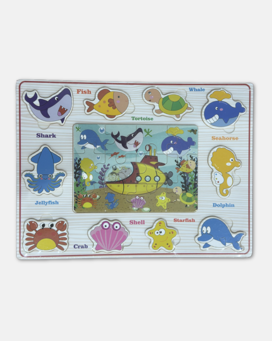 Puzzle éducatif en bois – Thèmes variés – Image 13