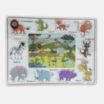 Puzzle éducatif en bois – Thèmes variés
