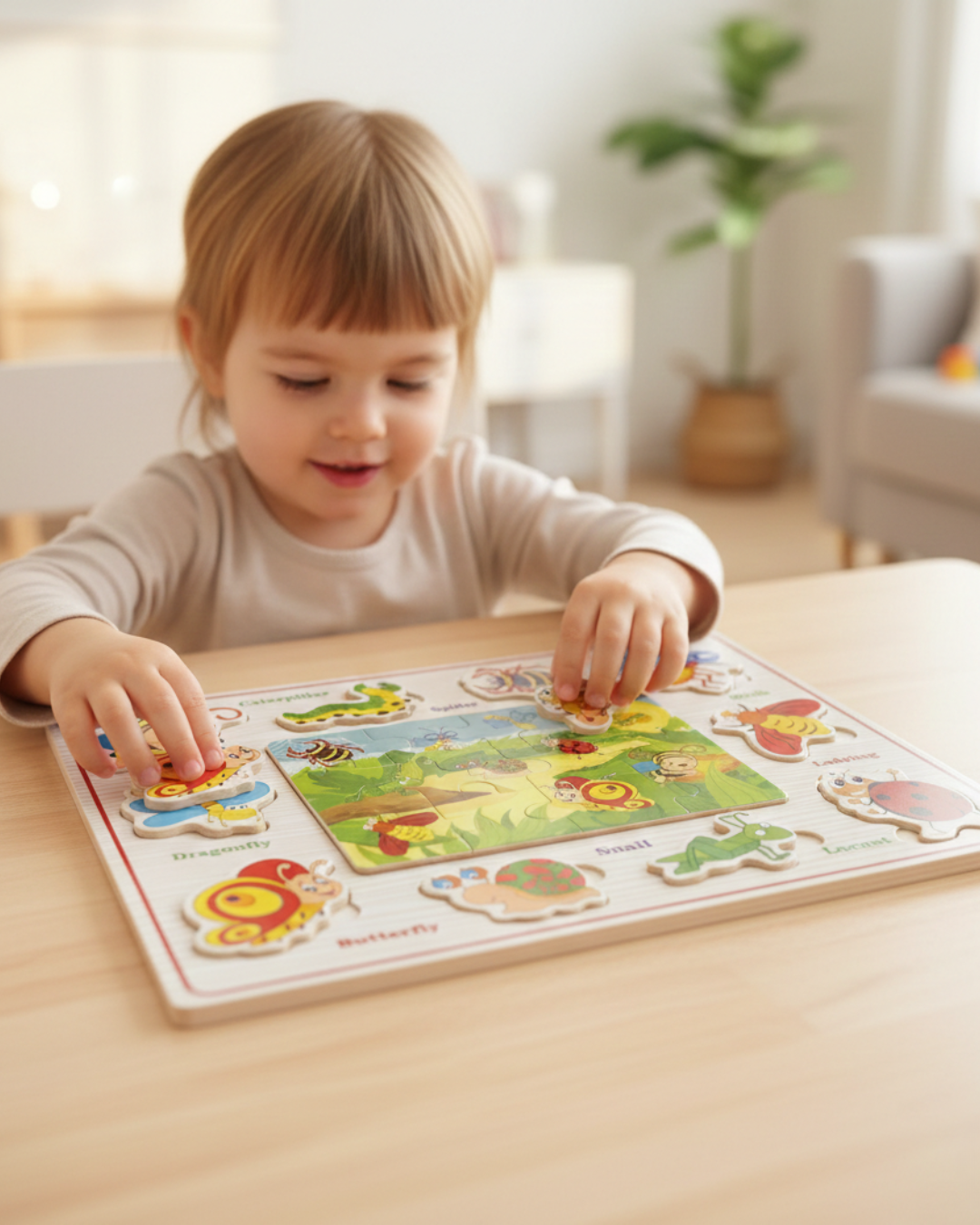 Puzzle éducatif en bois – Thèmes variés – Image 9