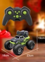 Voiture Télécommandée Amphibie Tout Terrain Etanche Bateau RC avec Pistolet à Eau – Image 3