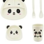 Set de Repas Pour Enfant Panda – 5 Pièces