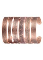 Bracelet En Cuivre Homme Et Femme Magnétisme Du Corps Et équilibrage D'énergie Naturelle – Image 2