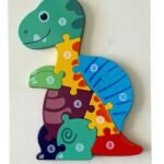 Puzzle En Bois Dinosaures