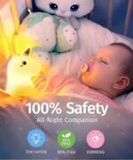 Veilleuse Enfant Licorne Rechargeable LED Silicone – Multicolore – Image 2