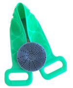 Pack De Lave-Dos En Silicone Et Brosse De Douche En Silicone Double Face – Image 4