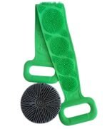 Pack De Lave-Dos En Silicone Et Brosse De Douche En Silicone Double Face – Image 6